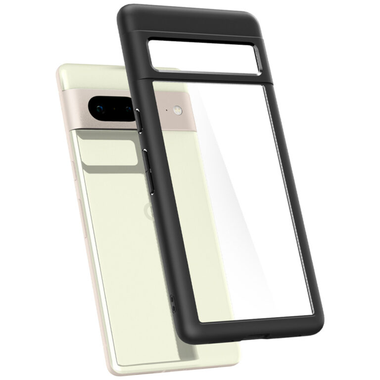 Spigen Ultra Hybrid Backcover Google Pixel 7 - Zwart - Afbeelding 4