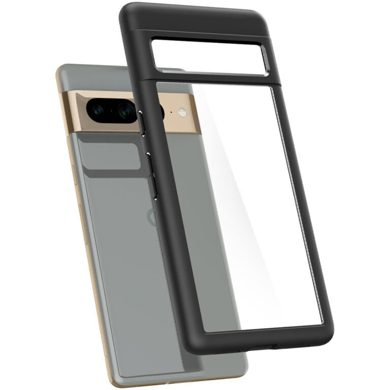 Spigen Ultra Hybrid Backcover Google Pixel 7 Pro - Zwart - Afbeelding 4