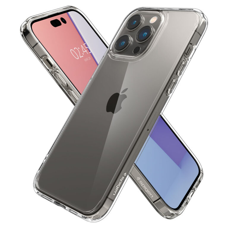 Spigen Ultra Hybrid Backcover Apple iPhone 14 Pro Max - Transparant - Afbeelding 5