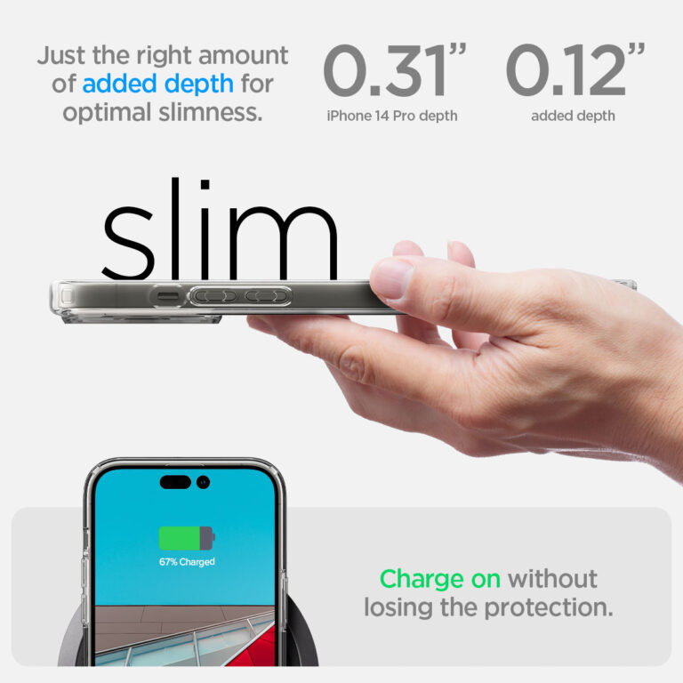 Spigen Ultra Hybrid Backcover Apple iPhone 14 Pro Max - Transparant - Afbeelding 2
