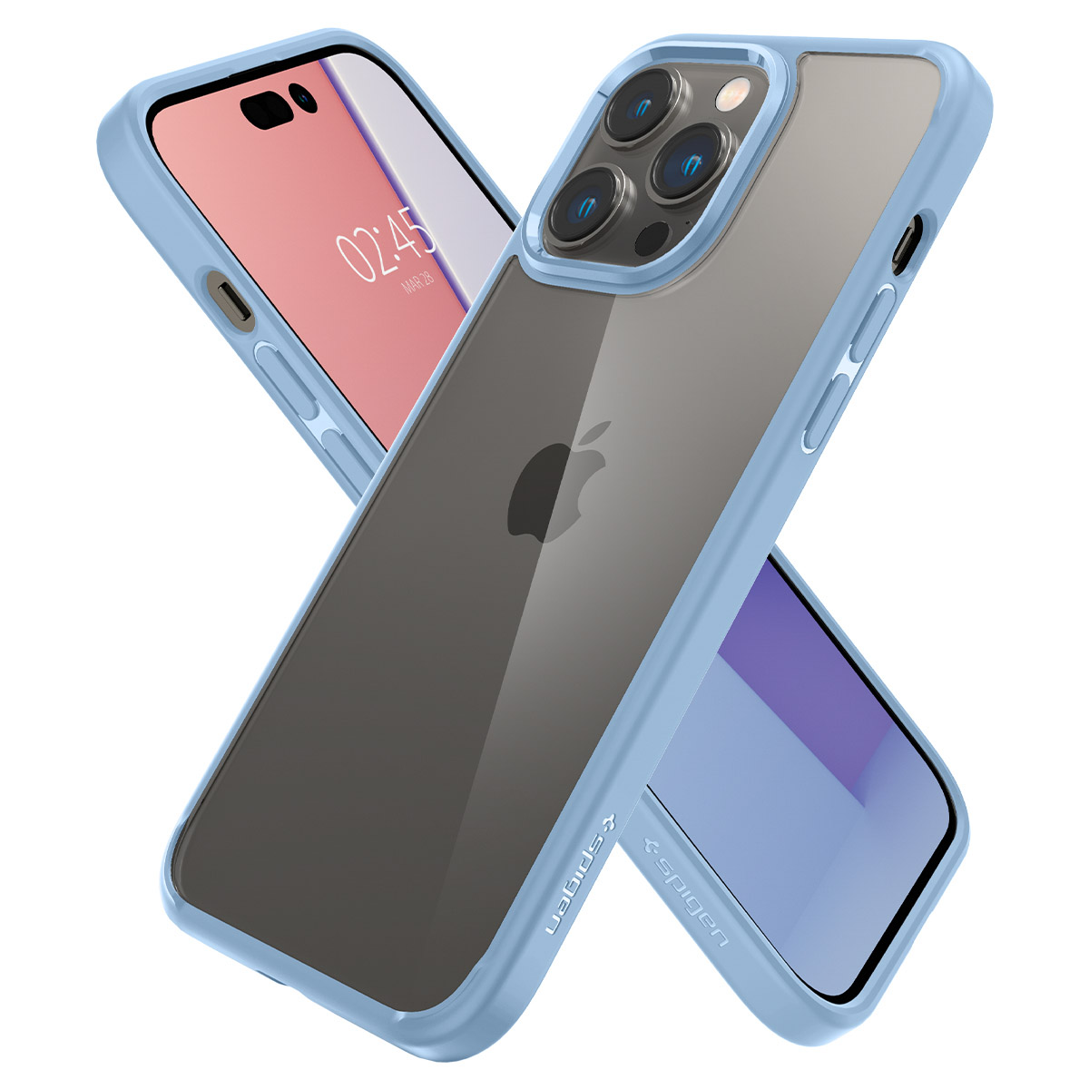 Spigen Ultra Hybrid Backcover Apple iPhone 14 Pro Max - Blauw - Afbeelding 4