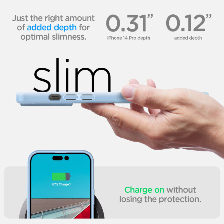 Spigen Ultra Hybrid Backcover Apple iPhone 14 Pro Max - Blauw - Afbeelding 10