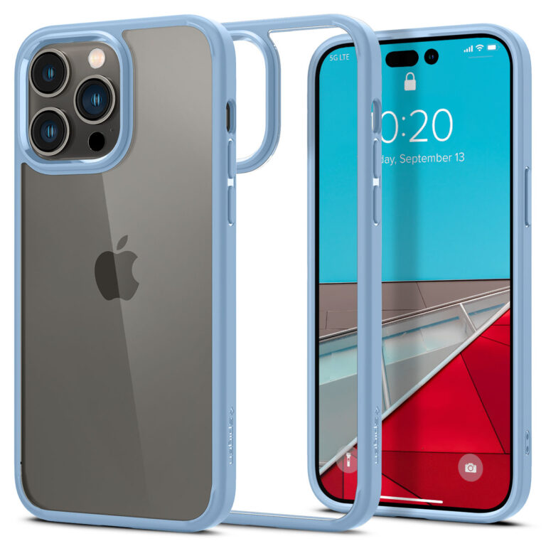 Spigen Ultra Hybrid Backcover Apple iPhone 14 Pro Max - Blauw - Afbeelding 9