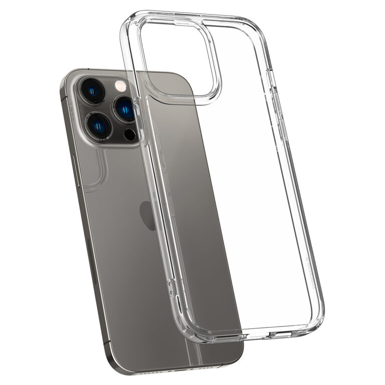 Spigen Ultra Hybrid Backcover Apple iPhone 14 Pro - Transparant - Afbeelding 4