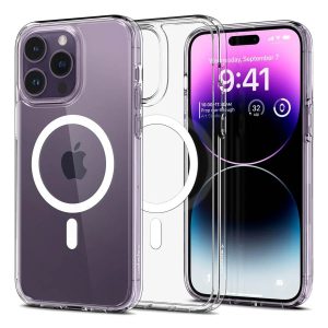 Spigen Ultra Hybrid Backcover MagSafe iPhone 14 Pro - White