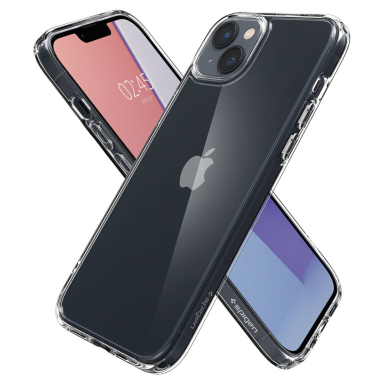 Spigen Ultra Hybrid Backcover Apple iPhone 14 - Transparant - Afbeelding 5