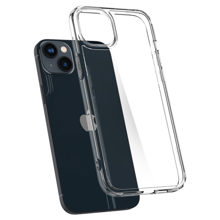 Spigen Ultra Hybrid Backcover Apple iPhone 14 - Transparant - Afbeelding 4