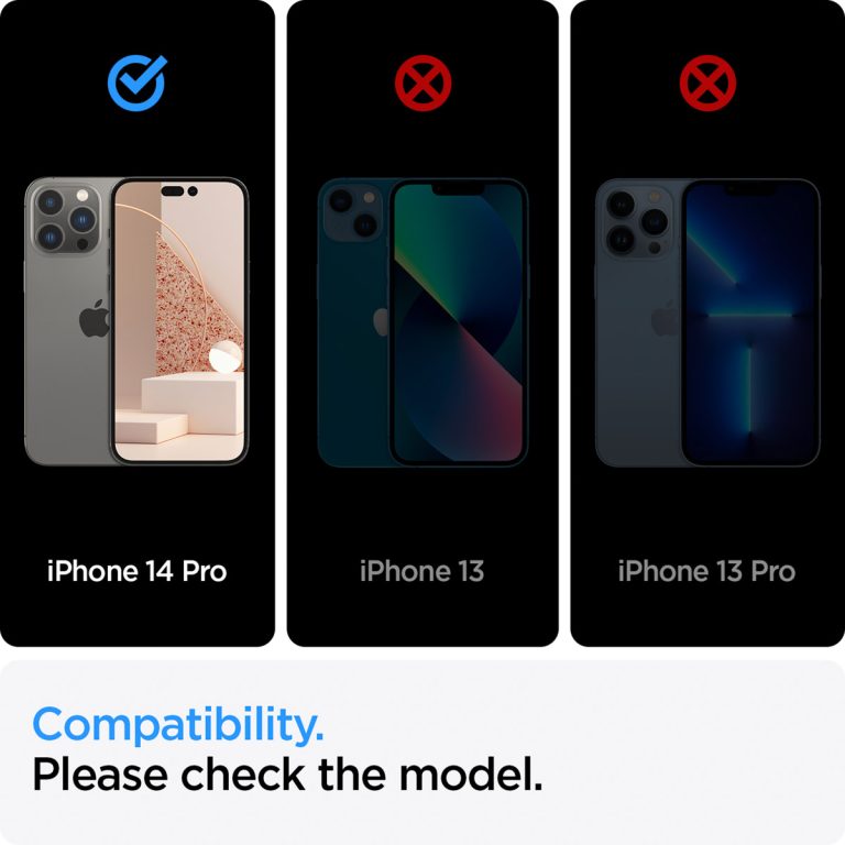 Spigen GLAStR EZ Fit Screenprotector + Applicator Apple iPhone 14 Pro - Afbeelding 4