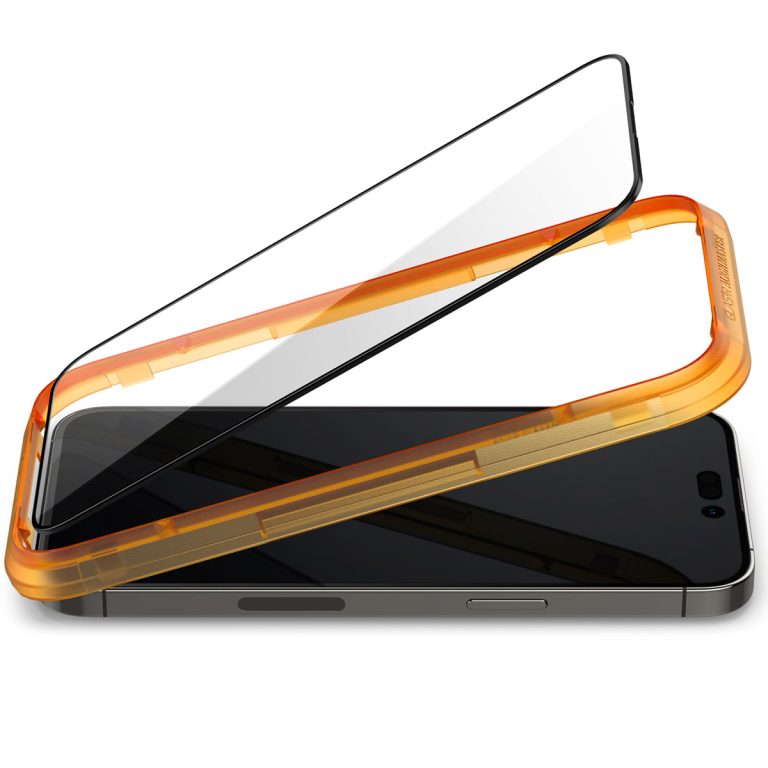 Spigen GLAStR EZ Fit Screenprotector + Applicator Apple iPhone 14 Pro - Afbeelding 5