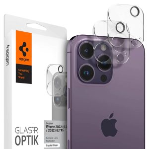Spigen Glas.tR EZFit Optik Lens Protector 2 pack Apple iPhone 14 Pro / 14 Pro Max