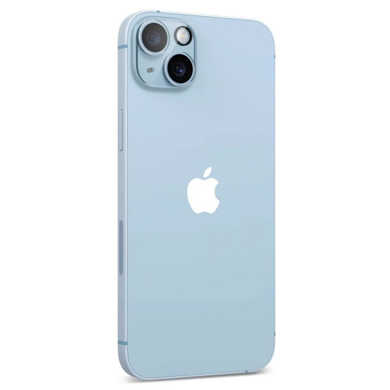 Spigen GLAStR EZ Fit Optik Camera Protector 2 Pack Apple iPhone 14 / 14 Plus - Crystal Clear - Afbeelding 4