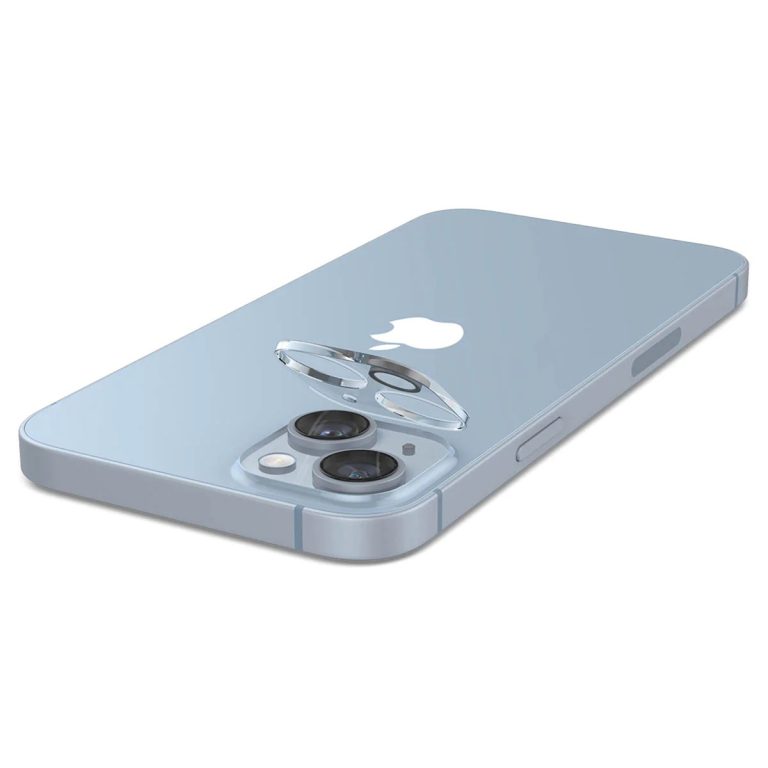 Spigen GLAStR EZ Fit Optik Camera Protector 2 Pack Apple iPhone 14 / 14 Plus - Crystal Clear - Afbeelding 2