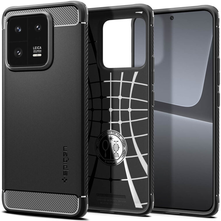 Spigen Rugged Armor Backcover Xiaomi 13 Pro - Zwart - Afbeelding 4