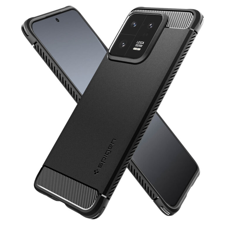 Spigen Rugged Armor Backcover Xiaomi 13 Pro - Zwart - Afbeelding 5