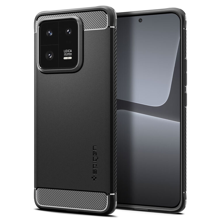Spigen Rugged Armor Backcover Xiaomi 13 Pro - Zwart - Afbeelding 2