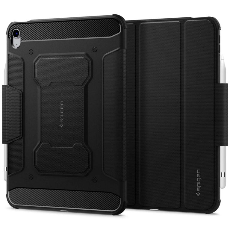 Spigen Rugged Armor Pro Bookcase Apple iPad 11 (2025) 11 inch / iPad 10 (2022) 10.9 inch - Zwart - Afbeelding 10