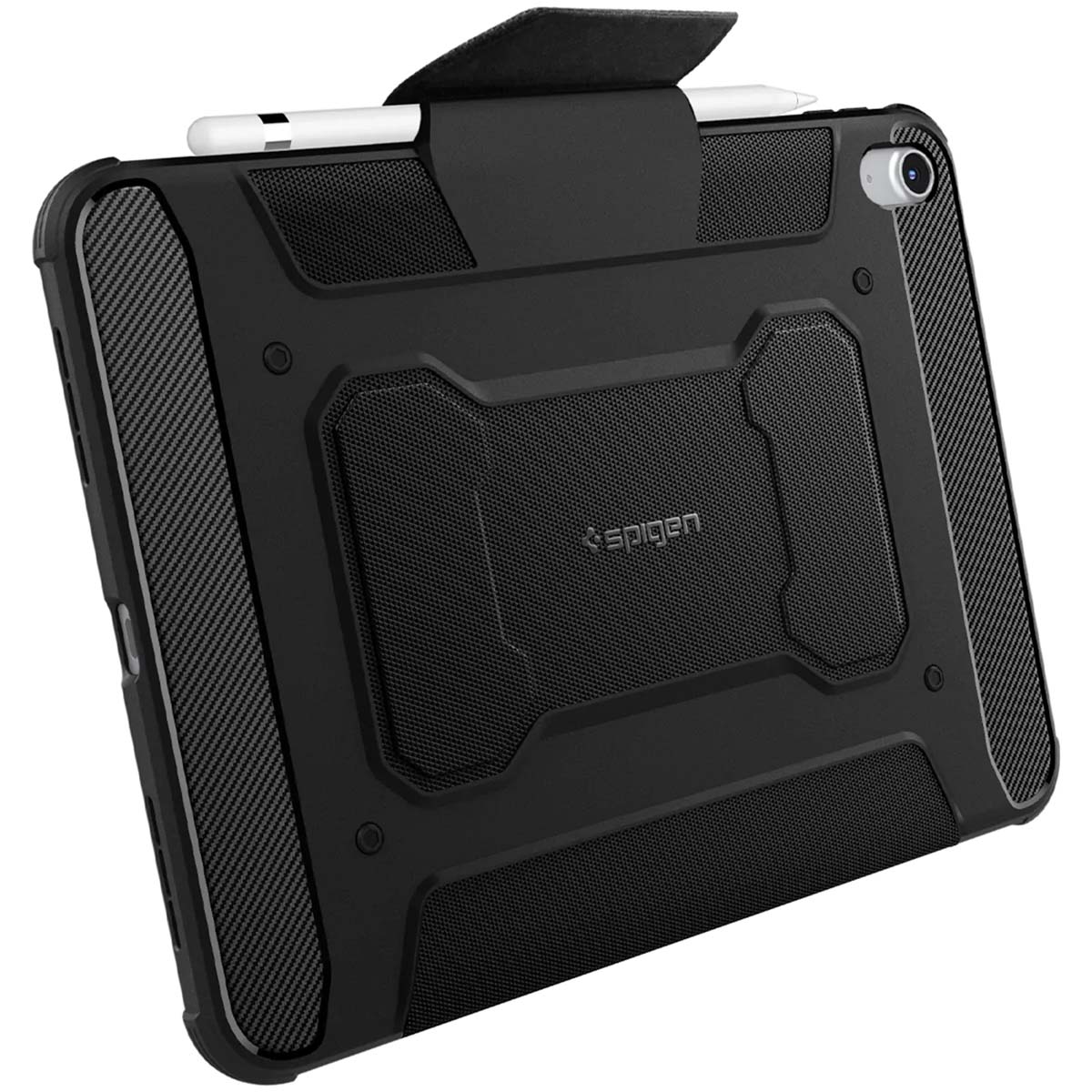 Spigen Rugged Armor Pro Bookcase Apple iPad 11 (2025) 11 inch A16 / iPad 10 (2022) 10.9 inch - Zwart - Afbeelding 7