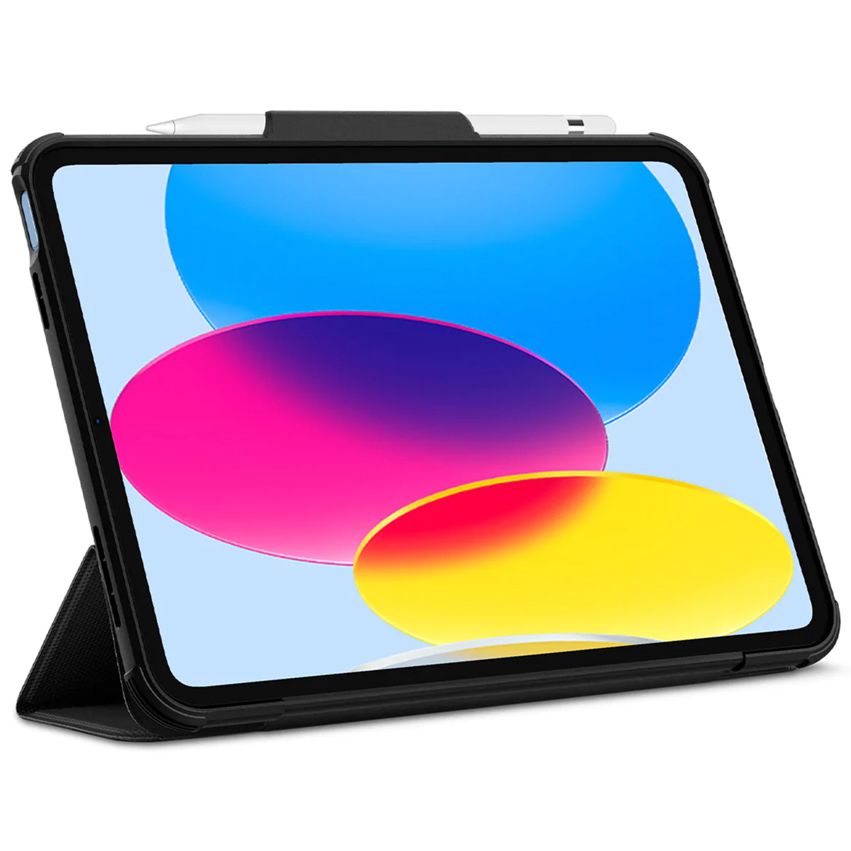 Spigen Rugged Armor Pro Bookcase Apple iPad 11 (2025) 11 inch A16 / iPad 10 (2022) 10.9 inch - Zwart - Afbeelding 10