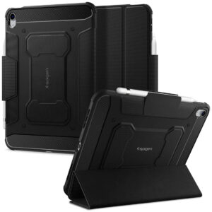 Spigen Rugged Armor Pro Bookcase Apple iPad 11 (2025) 11 inch / iPad 10 (2022) 10.9 inch - Zwart