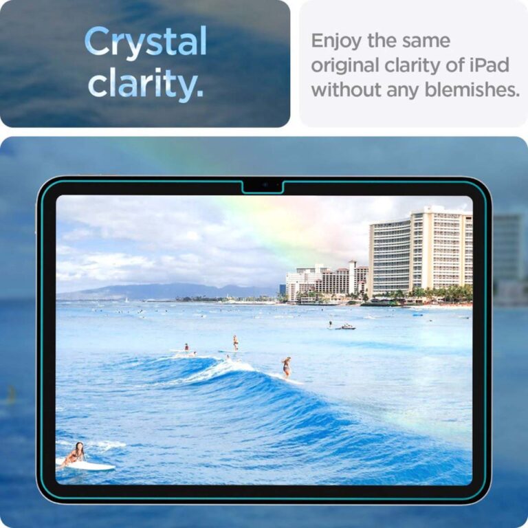 Spigen GLAStR Slim Screenprotector 1-pack Apple iPad 11 (2025) 11 inch / iPad 10 (2022) 10.9 inch - Afbeelding 4