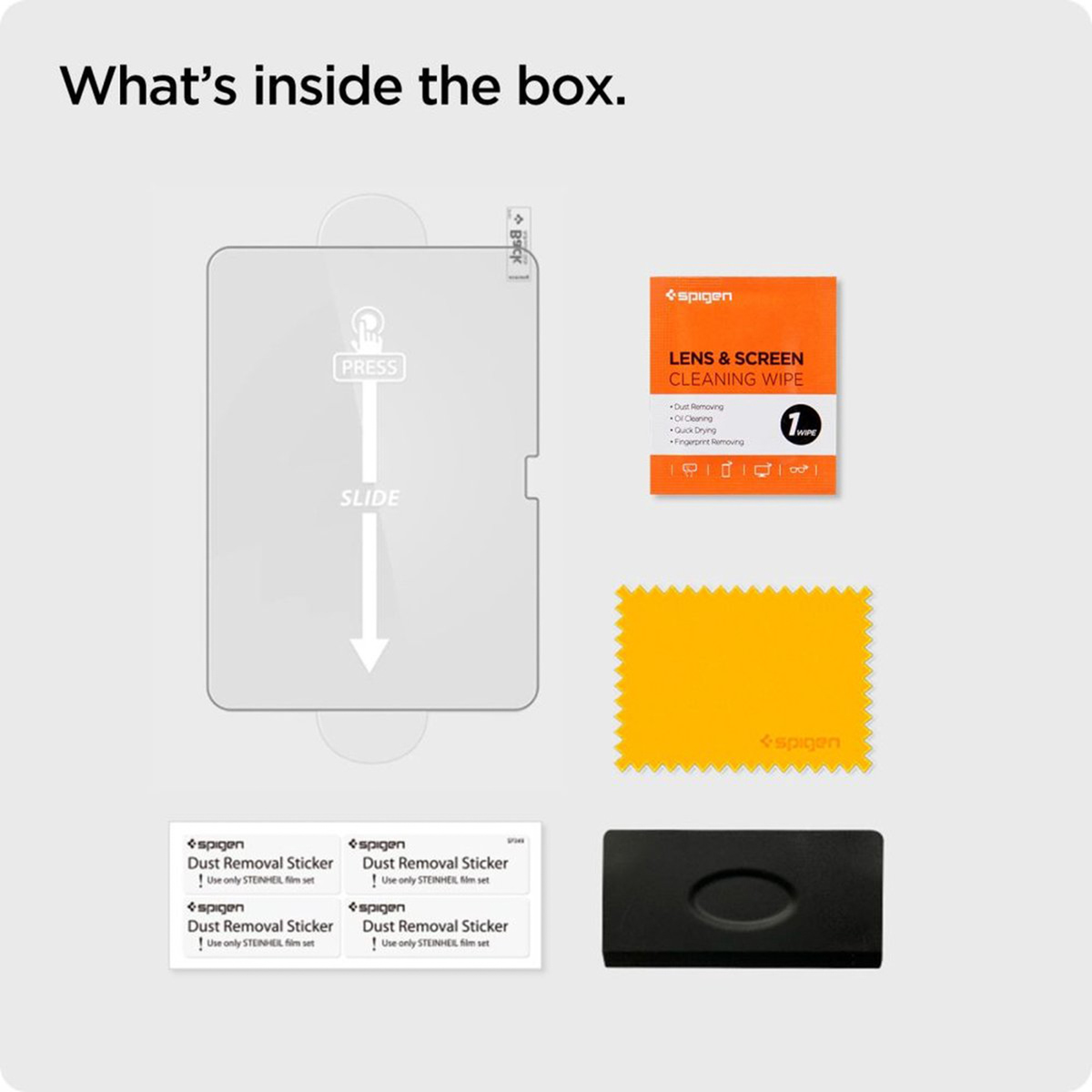 Spigen GLAStR Slim Screenprotector 1-pack Apple iPad 11 (2025) 11 inch A16 / iPad 10 (2022) 10.9 inch - Afbeelding 5