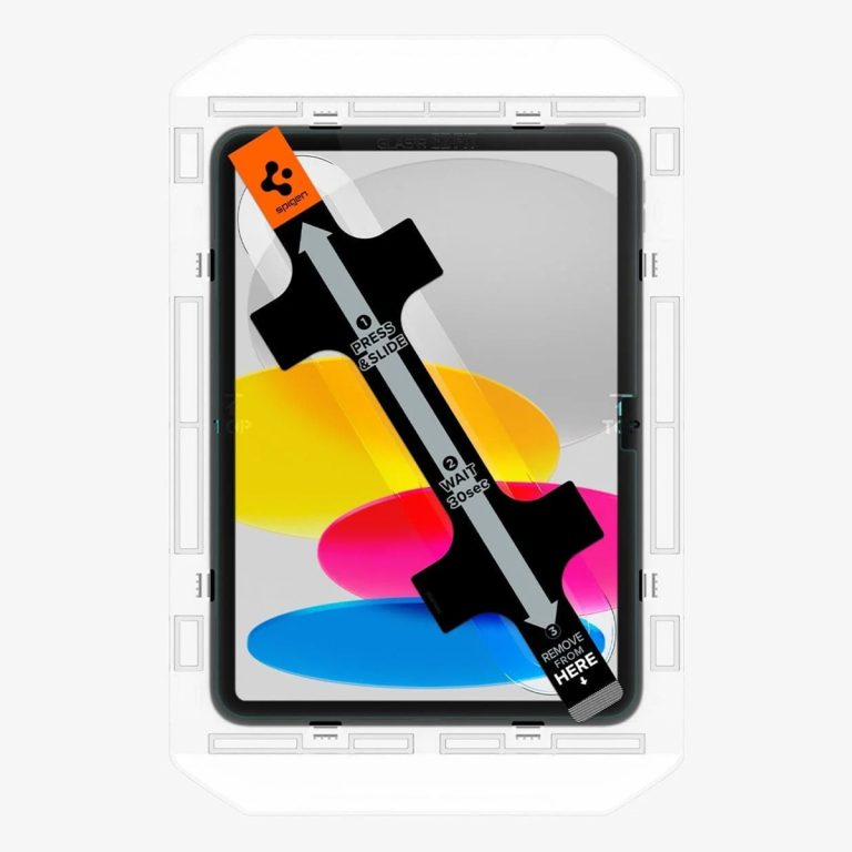 Spigen GLAStR EZ Fit Screenprotector + Applicator Apple iPad 11 (2025) 11 inch A16 / iPad 10 (2022) 10.9 inch - Afbeelding 9