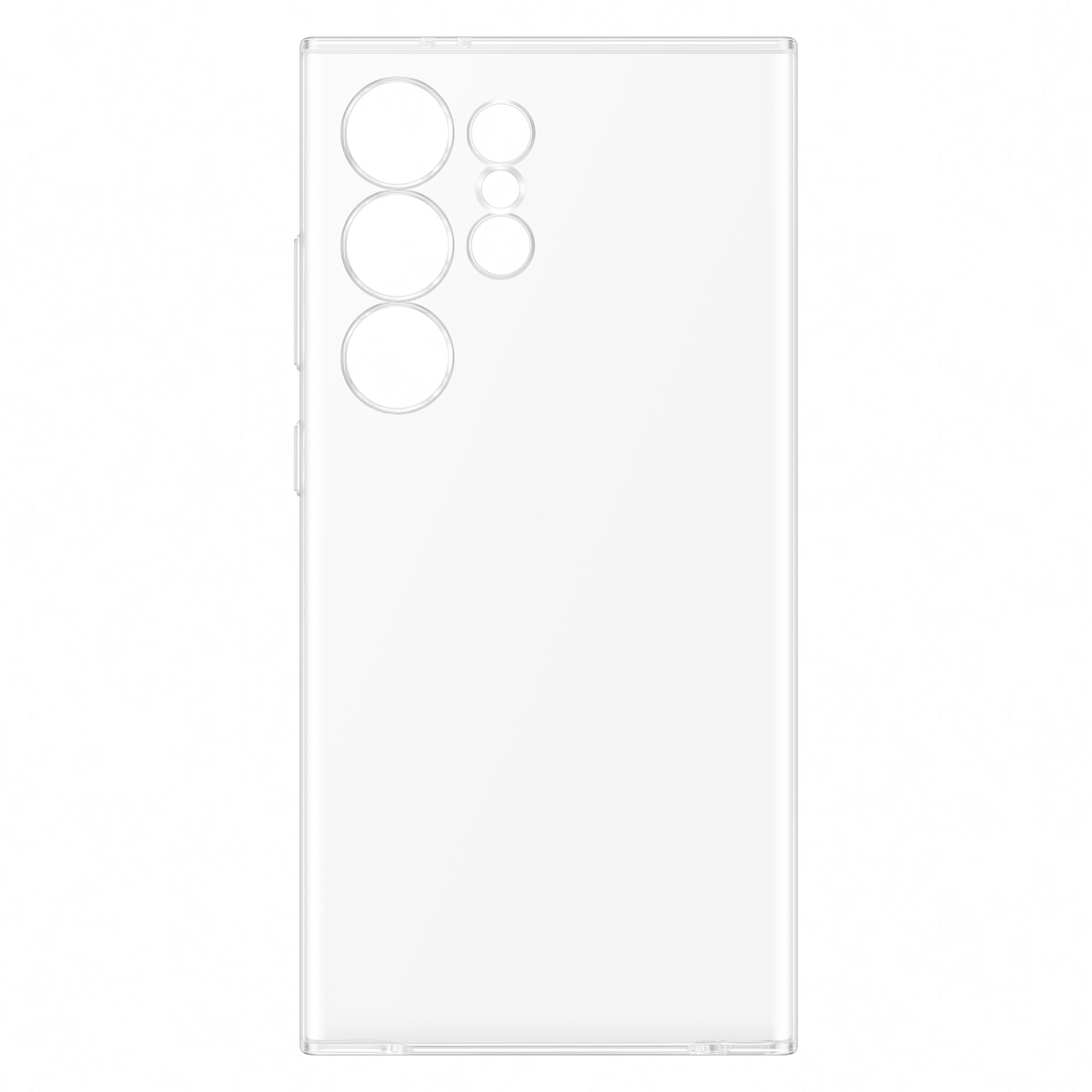 Originele Clear Hardcase Backcover Samsung Galaxy S24 Ultra - Transparent - Afbeelding 4