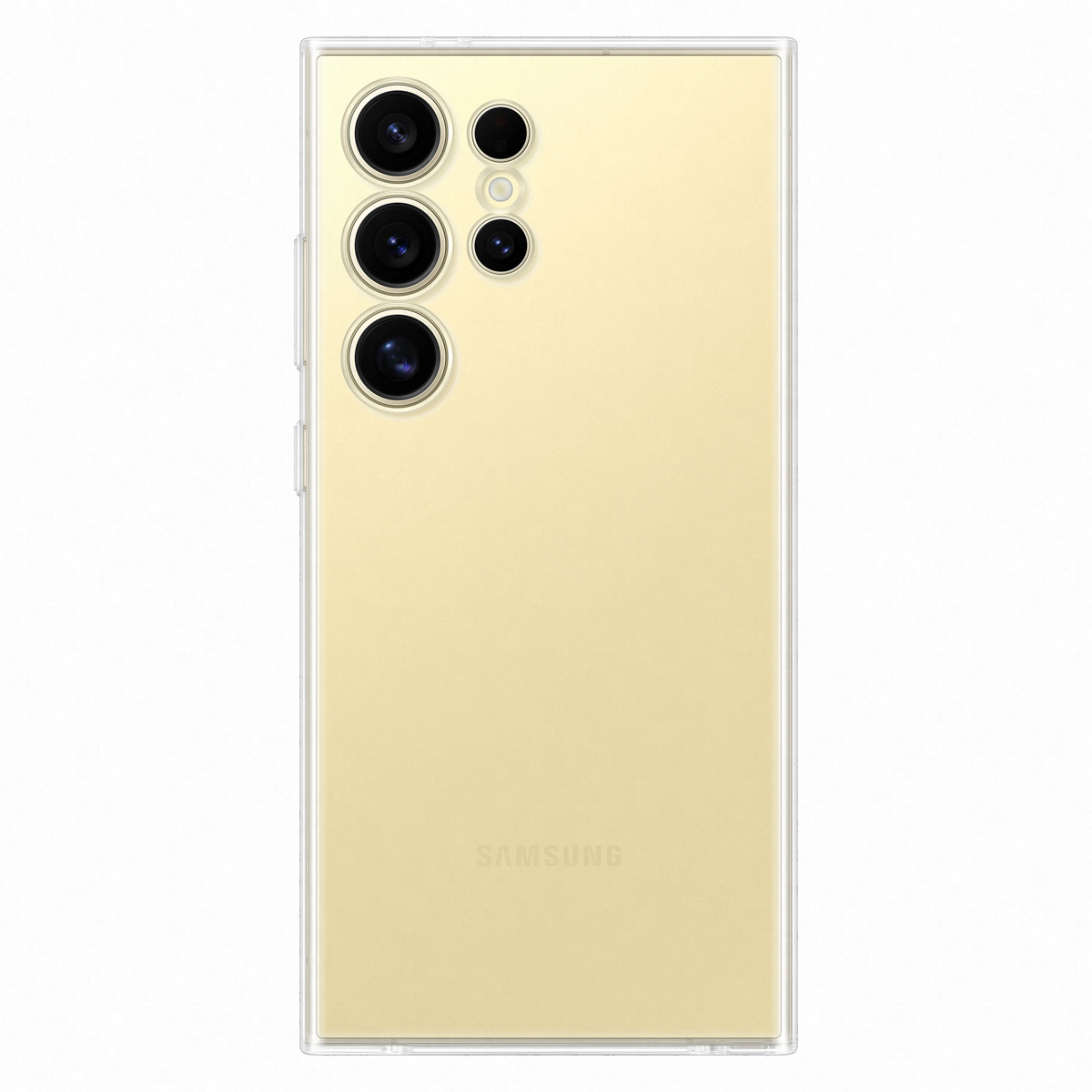 Originele Clear Hardcase Backcover Samsung Galaxy S24 Ultra - Transparent