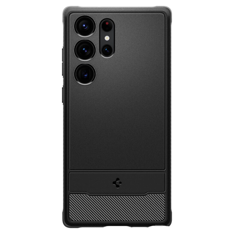 Spigen Rugged Armor Backcover Samsung Galaxy S23 Ultra - Zwart - Afbeelding 8