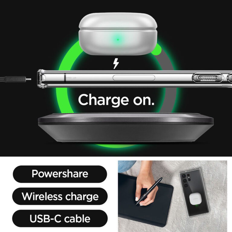 Spigen Ultra Hybrid Backcover Samsung Galaxy S23 Ultra - Transparant - Afbeelding 4