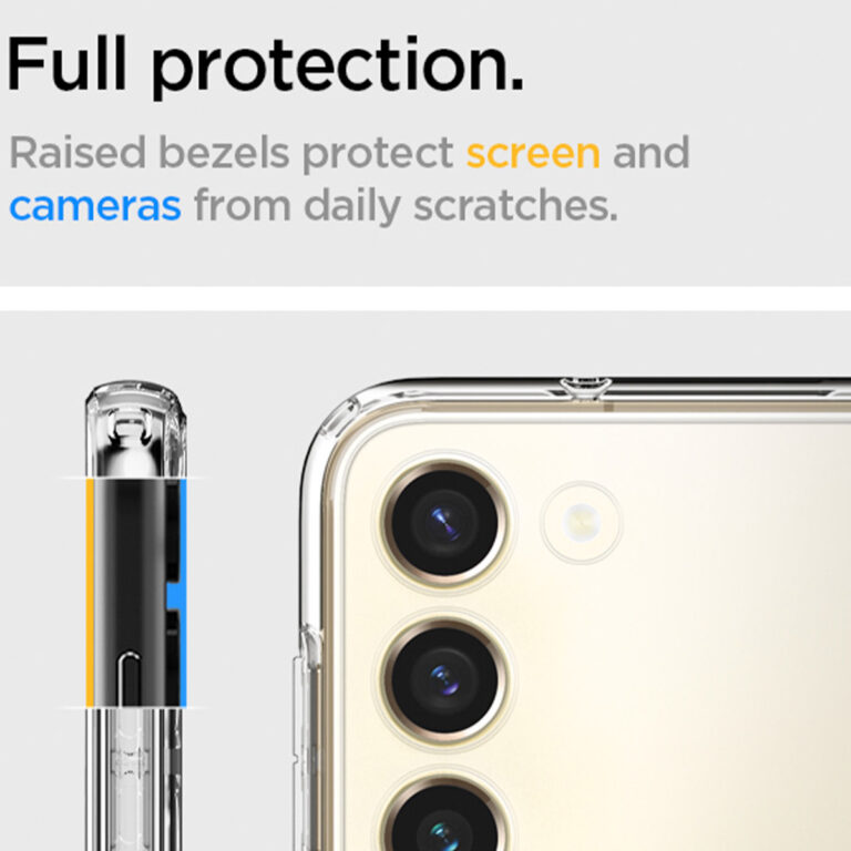 Spigen Ultra Hybrid Backcover Samsung Galaxy S23 Plus - Transparant - Afbeelding 8