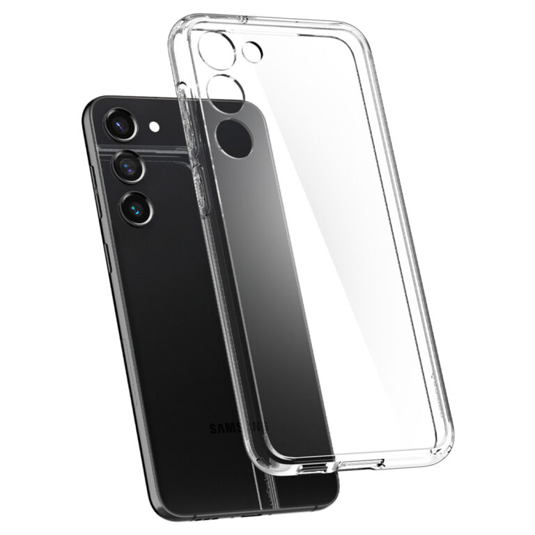 Spigen Ultra Hybrid Backcover Samsung Galaxy S23 Plus - Transparant - Afbeelding 5