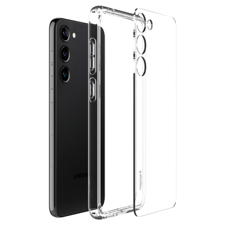 Spigen Ultra Hybrid Backcover Samsung Galaxy S23 Plus - Transparant - Afbeelding 4