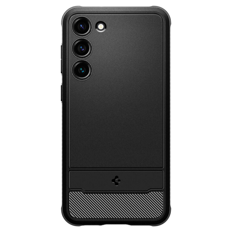 Spigen Rugged Armor Backcover Samsung Galaxy S23 - Zwart - Afbeelding 8