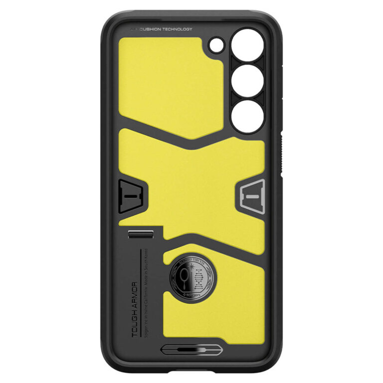 Spigen Tough Armor Backcover Samsung Galaxy S23 - Zwart - Afbeelding 4