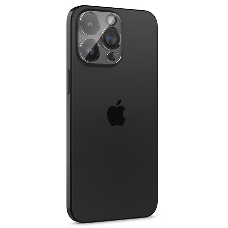 Spigen GLAStR EZ Fit Optik Camera Protector 2 Pack Apple iPhone 14 Pro / 14 Pro Max - Crystal Clear - Afbeelding 4