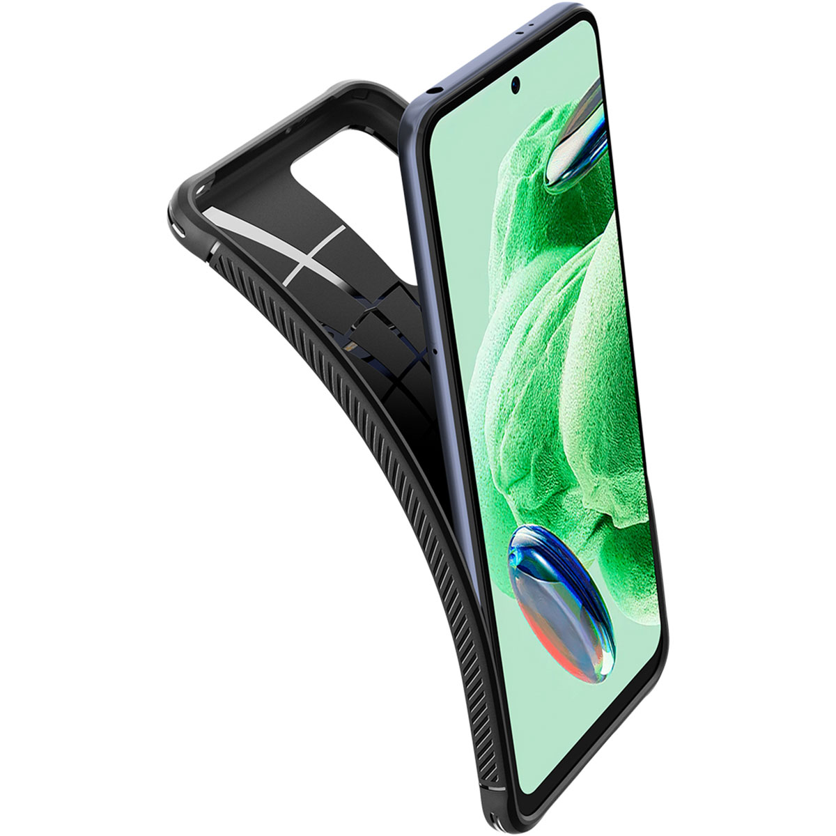 Spigen Rugged Armor Backcover Xiaomi Redmi Note 12 - Zwart - Afbeelding 10