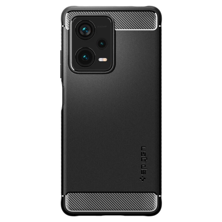 Spigen Rugged Armor Backcover Xiaomi Redmi Note 12 Pro - Zwart - Afbeelding 8