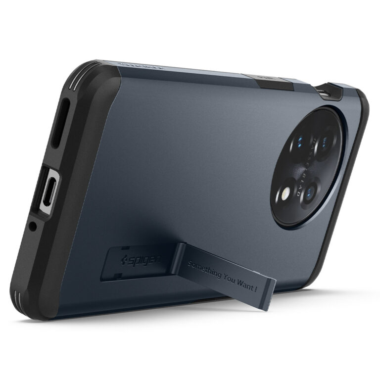 Spigen Tough Armor Backcover OnePlus 11 - Metal Slate - Afbeelding 4