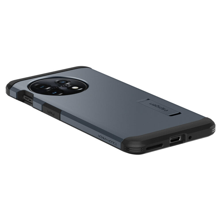 Spigen Tough Armor Backcover OnePlus 11 - Metal Slate - Afbeelding 2