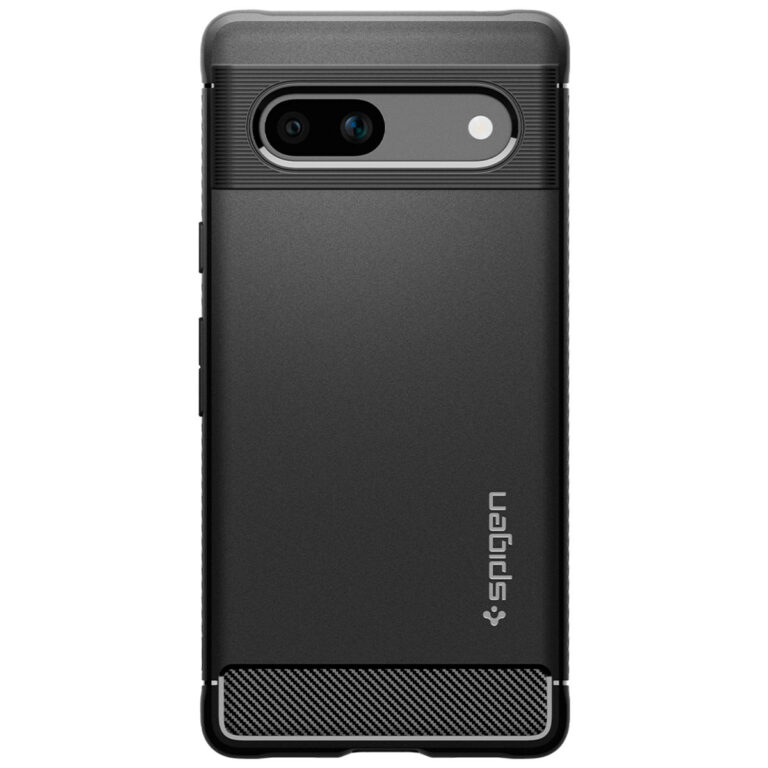 Spigen Rugged Armor Backcover Google Pixel 7a - Zwart - Afbeelding 7
