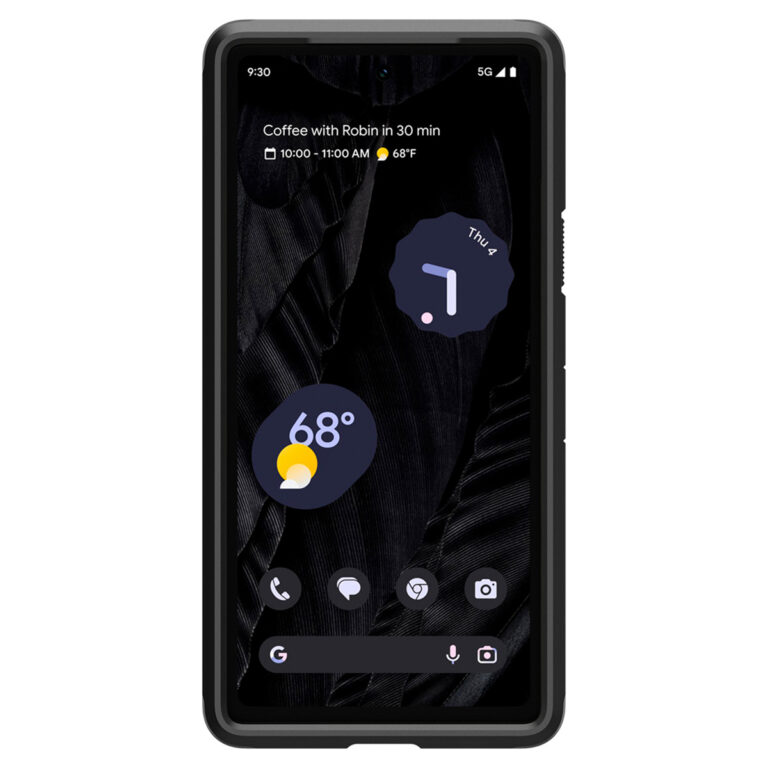 Spigen Tough Armor Backcover Google Pixel 7a - Zwart - Afbeelding 2