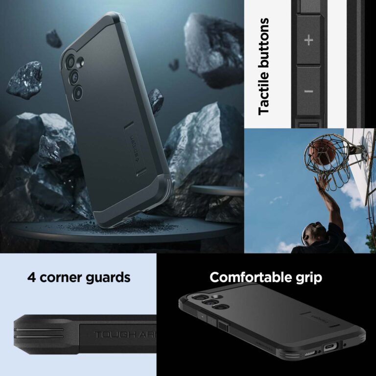 Spigen Tough Armor Backcover Samsung Galaxy A54 (5G) - Zwart - Afbeelding 10