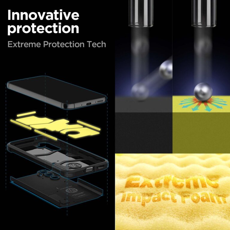 Spigen Tough Armor Backcover Samsung Galaxy A54 (5G) - Zwart - Afbeelding 7