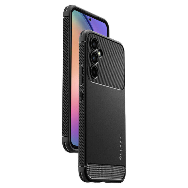 Spigen Rugged Armor Backcover Samsung Galaxy A54 (5G) - Zwart - Afbeelding 4