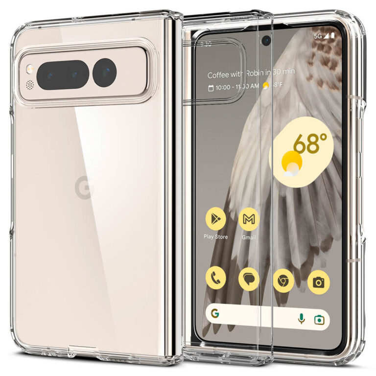 Spigen Ultra Hybrid Backcover Google Pixel Fold - Transparant - Afbeelding 6
