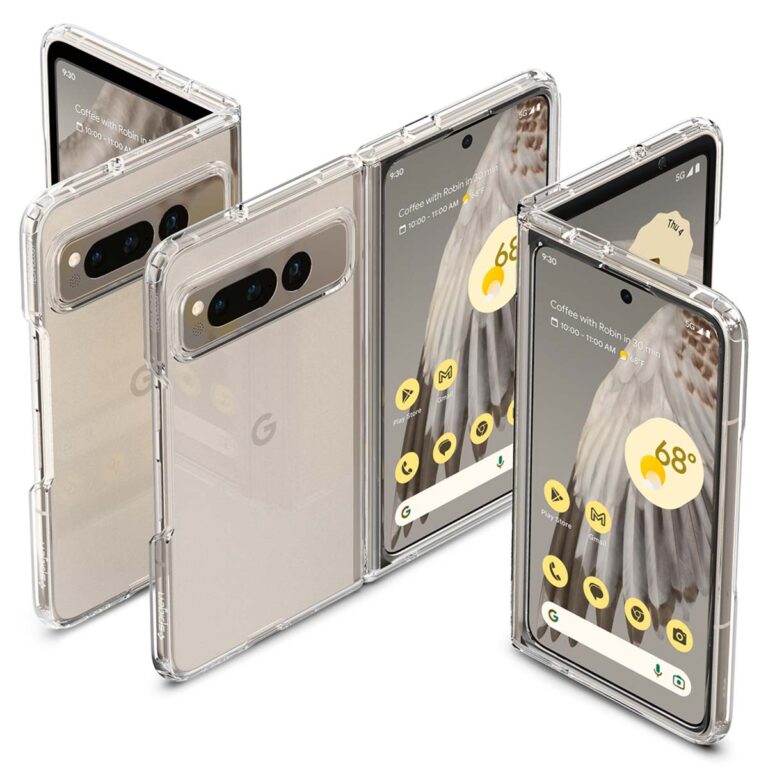Spigen Ultra Hybrid Backcover Google Pixel Fold - Transparant - Afbeelding 5