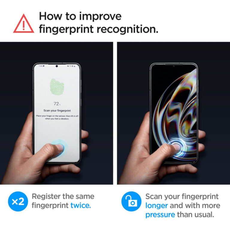 Spigen GLAStR EZ Fit Screenprotector + Applicator 2-pack Samsung Galaxy S23 Plus - Afbeelding 5