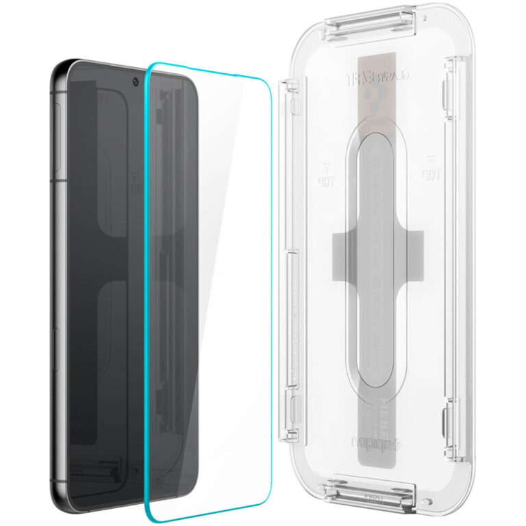 Spigen GLAStR EZ Fit Screenprotector + Applicator 2-pack Samsung Galaxy S23 - Afbeelding 9