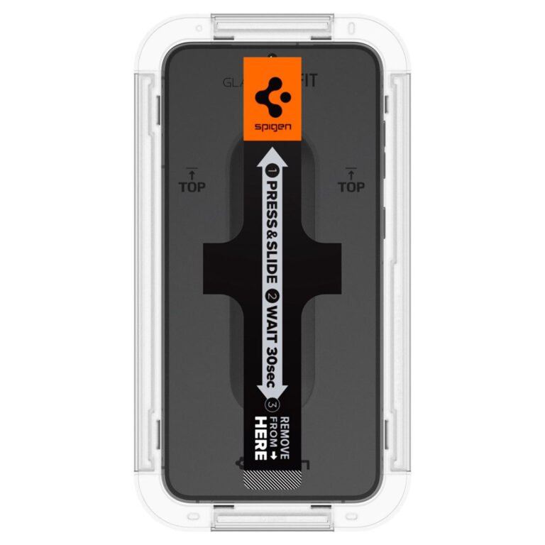 Spigen GLAStR EZ Fit Screenprotector + Applicator 2-pack Samsung Galaxy S23 - Afbeelding 8